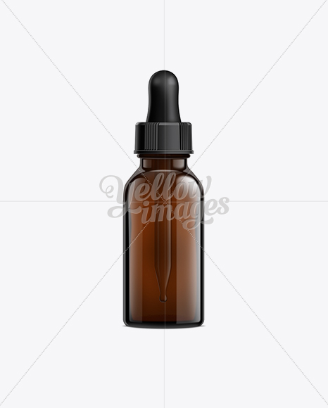 Download Amber Bottle With Black Dropper Cap 50ml In Bottle Mockups On Yellow Images Object Mockups PSD Mockup Templates