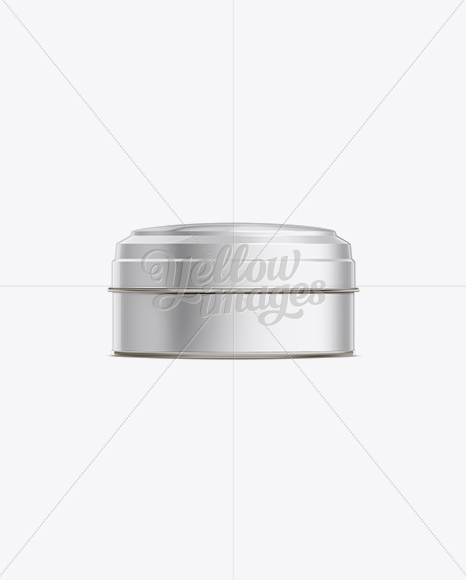 Short Tea Can With Lid PSD #3