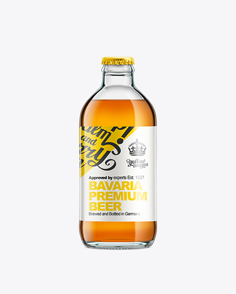 Beer Bottle With Amber Ale 250ml - Free Download Images High Quality