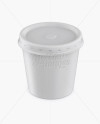 Download Ice Cream Cup Mockup - Front View (High-Angle Shot) in Cup & Bowl Mockups on Yellow Images ...