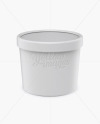 Download Ice Cream Cup Mockup - Front View (High-Angle Shot) in Cup & Bowl Mockups on Yellow Images ...