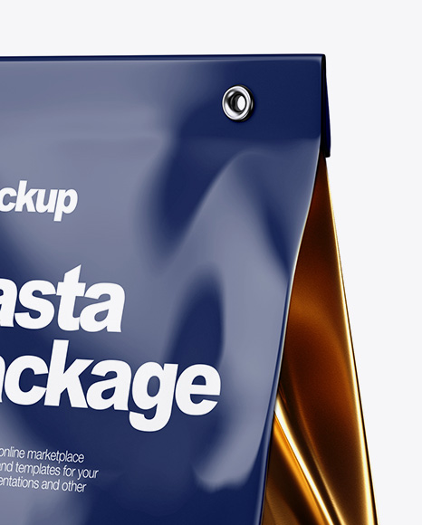 Download Tagliatelle Pasta Mockup Front View - Farfalle Pasta Mockup Half Side View In Bag Sack Mockups ...