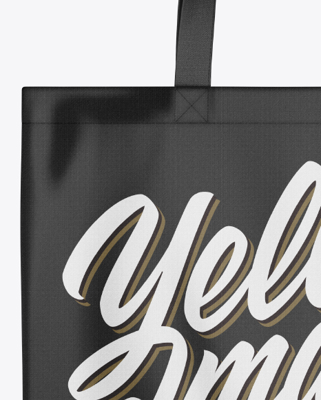 Cotton Bag Mockup In Apparel Mockups On Yellow Images Object Mockups