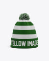 Download Winter Hat Mockup Front View In Apparel Mockups On Yellow Images Object Mockups