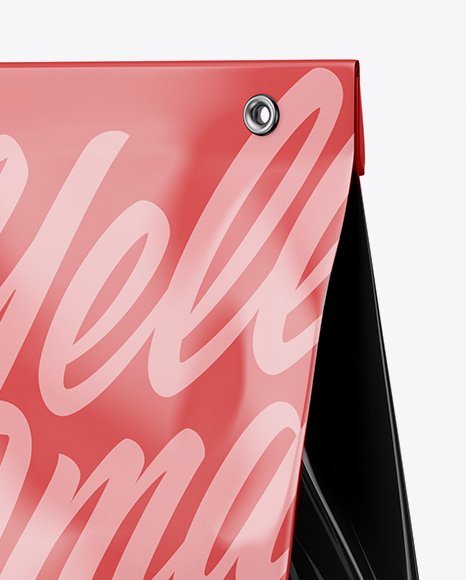 Glossy Bag Mockup   Half Side View PSD #2