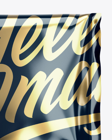 Glossy Package Mockup   Top View PSD #1