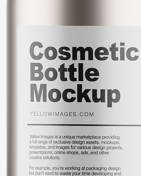 Download Cosmetic Mockups Psd Yellow Images