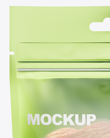 Download Transparent Standing Pouch Mockup