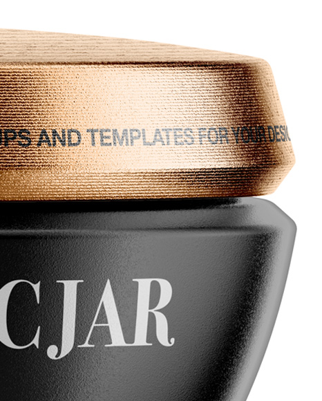 Cosmetic Jar Mockup PSD #2