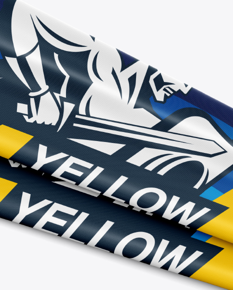 Download Flat Cycling Arm Warmer Mockup Half Side View Gif ...