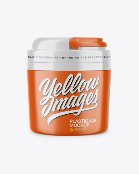 Jar Mockup   Front, Back   Side Views PSD #1
