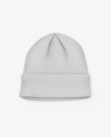 Winter Hat Mockup - Top View