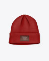 Winter Hat Mockup - Top View