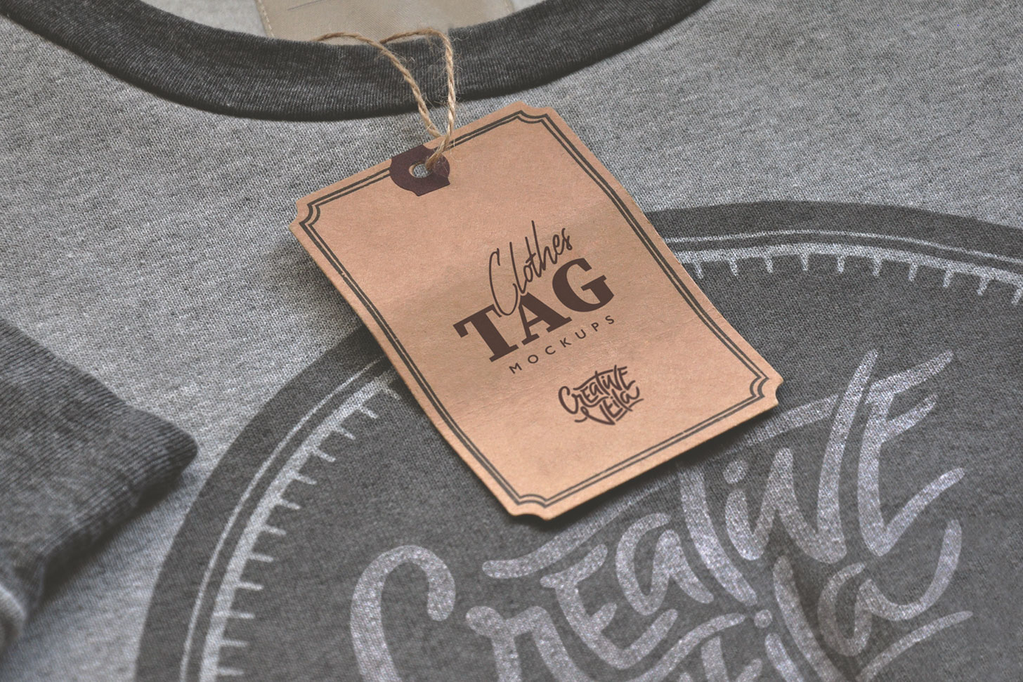 Clothes Tag PSD Mockups