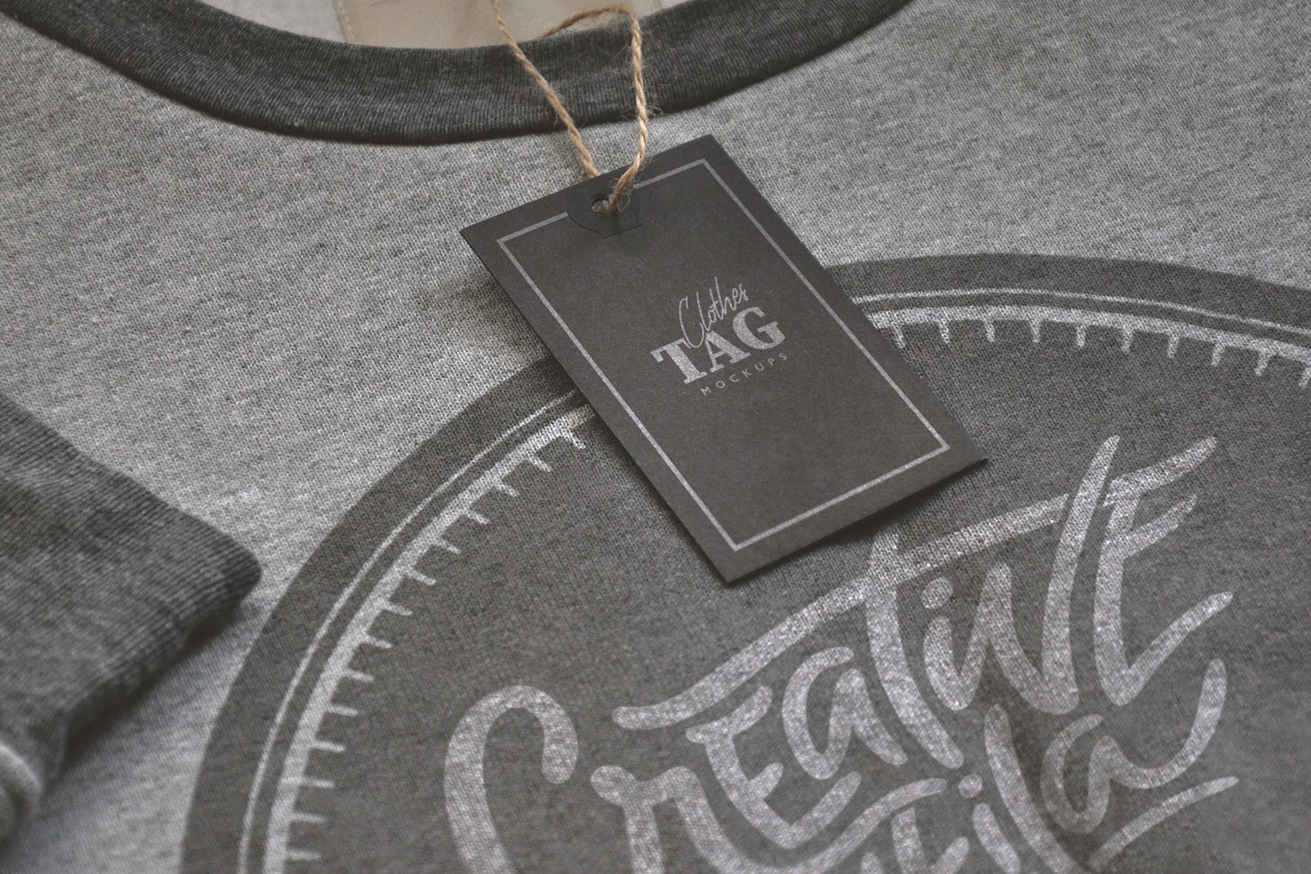 Clothes Tag PSD Mockups