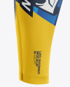 Download Cycling Leg Warmer Mockup Side View In Apparel Mockups On Yellow Images Object Mockups