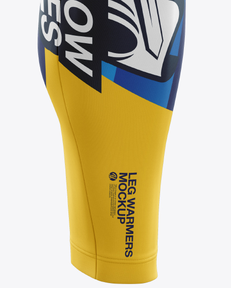 Cycling Leg Warmers mockup (Half Side View)