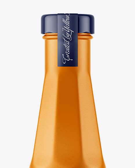 Ceramic Sauce Bottle Mockup PSD #1