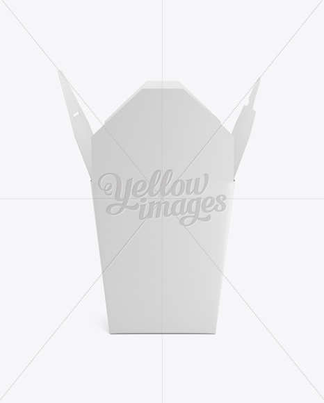 Download Opened Noodles Box Mockup In Box Mockups On Yellow Images Object Mockups