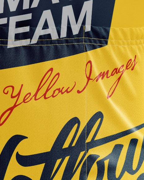 Download Men S Full Cycling Kit Mockup Back View In Apparel Mockups On Yellow Images Object Mockups