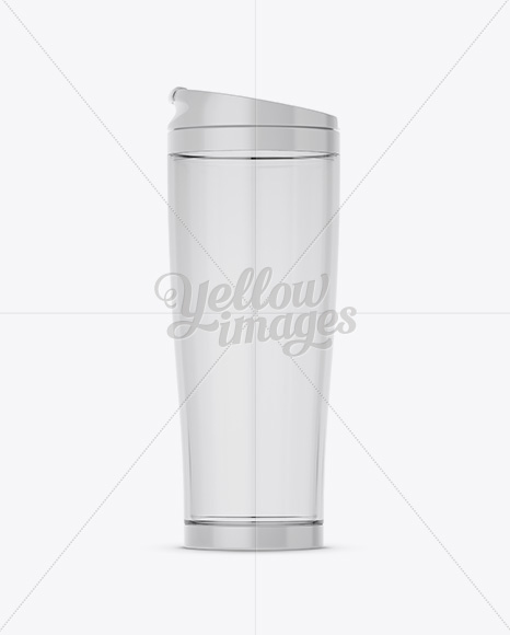 Download Clear Plastic Thermo Cup Mockup In Object Mockups On Yellow Images Object Mockups PSD Mockup Templates