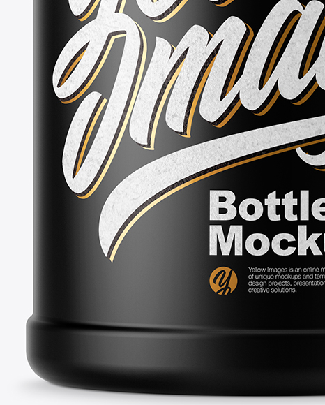 Matte Plastic Pills Bottle Mockup PSD #6