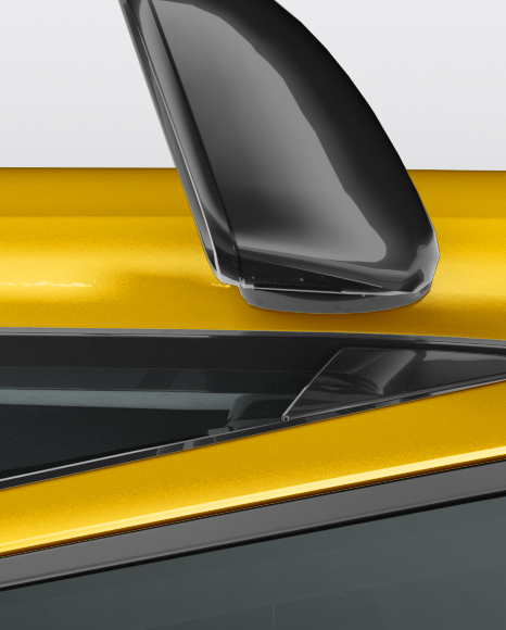 Sport Car Mockup   Top View PSD #7