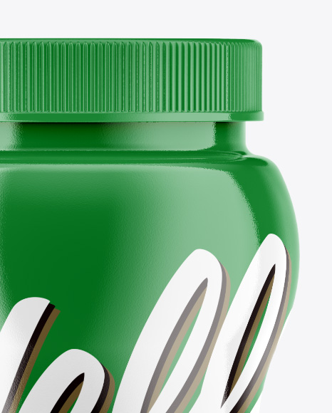 Glossy Bottle Mockup PSD #2