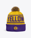 Winter Hat Mockup - Front View