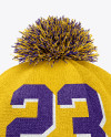 Winter Hat Mockup - Front View