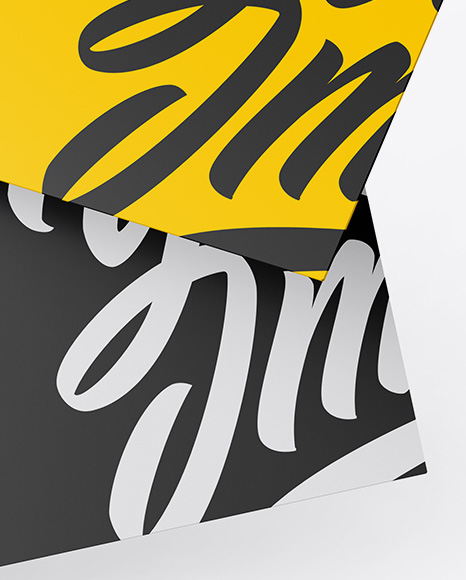 Two Business Cards Mockup PSD #1