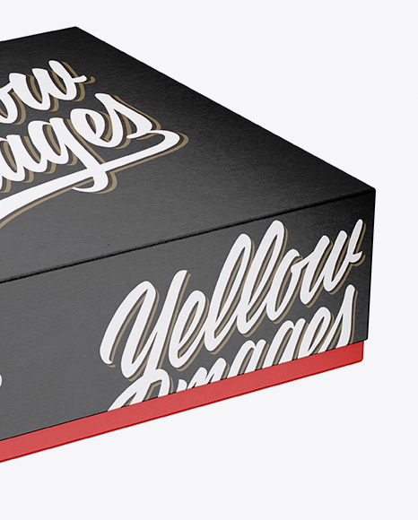 Textured Paper Box Mockup PSD #1