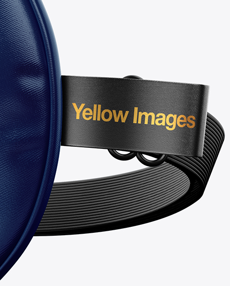 Download Free Silk Sleep Mask Mockup Half Side View In Object Mockups On Yellow Images Object Mockups PSD Mockups