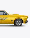 Muscle Car Mockup - Side View