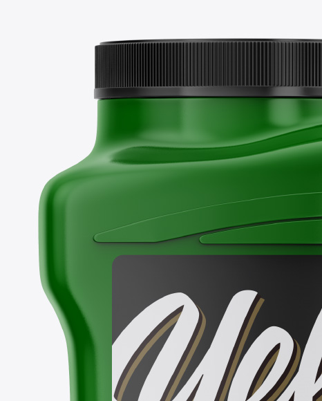 Plastic Bottle Mockup PSD #2