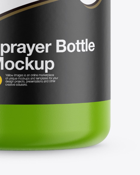 Sprayer Bottle Mockup PSD #1