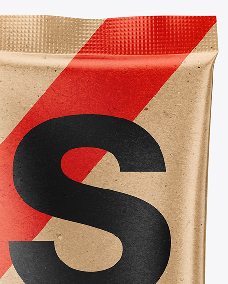 Kraft Sachet Mockup PSD #5