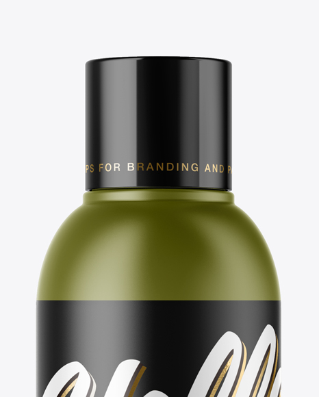 Matte Cosmetic Bottle Mockup PSD #3