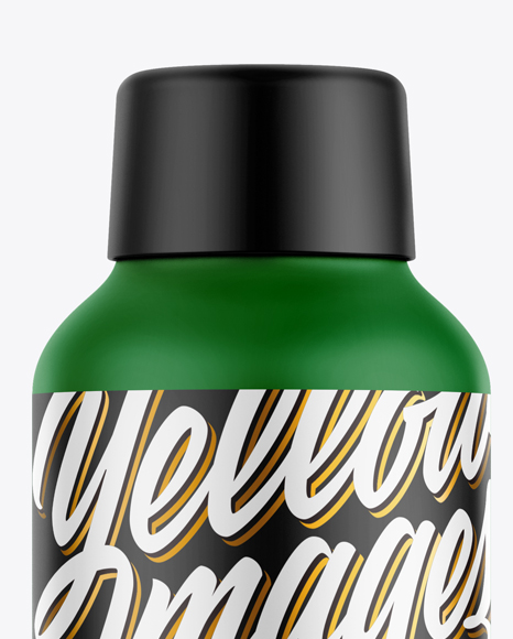 Matte Plastic Bottle Mockup PSD #2