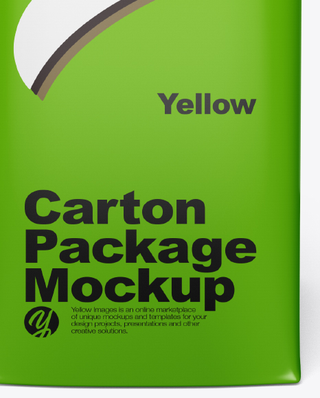Matte Carton Package Mockup PSD #1