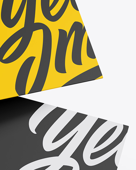 Two Business Cards Mockup PSD #1