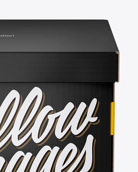 Paper Box Mockup PSD #1