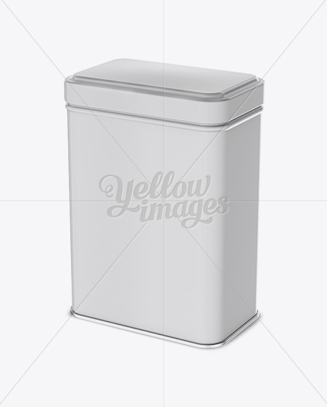 Download Tin Box Mockup in Box Mockups on Yellow Images Object Mockups