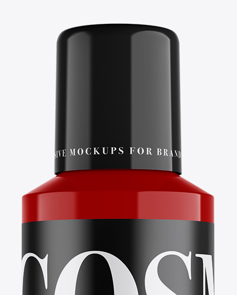Glossy Cosmetic Bottle Mockup PSD #2