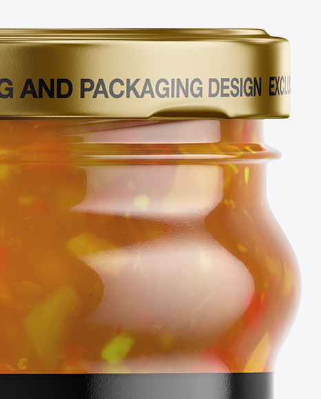 Download Clear Glass Sweet Sour Sauce Jar Mockup In Jar Mockups On Yellow Images Object Mockups Yellowimages Mockups