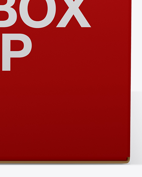 Paper Box Mockup PSD #1