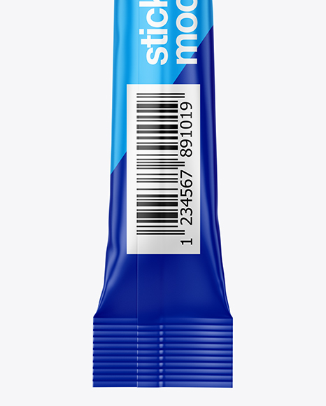 Matte Stick Sachet Mockup PSD #5