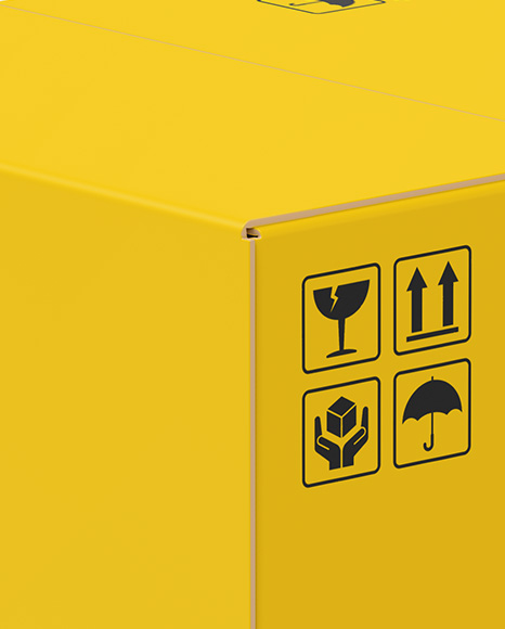 Paper Box Mockup PSD #2