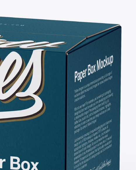 Paper Box Mockup