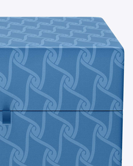 Textured Gift Box Mockup PSD #2